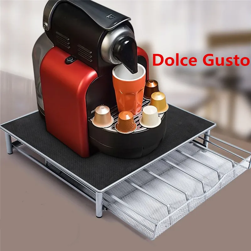 24 шт. металлические капсулы для капсул Dolce Gusto держатель кофе стойка хранения