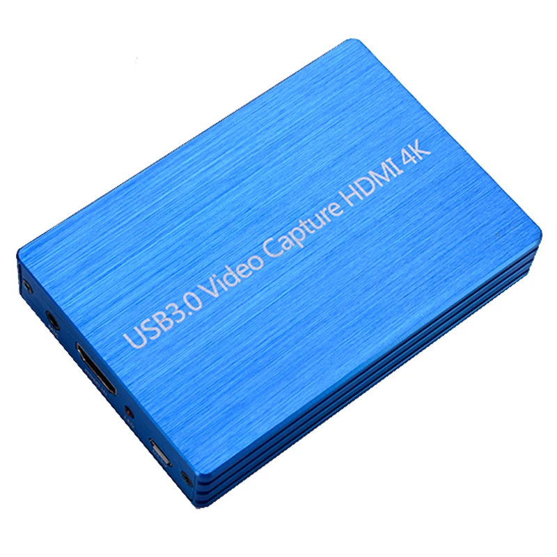 

Video Capture Card Dongle 4K 1080P 60fps HDMI To USB 3.0 HD Video Recorder Grabber For OBS Capturing Game Capture Live Streaming