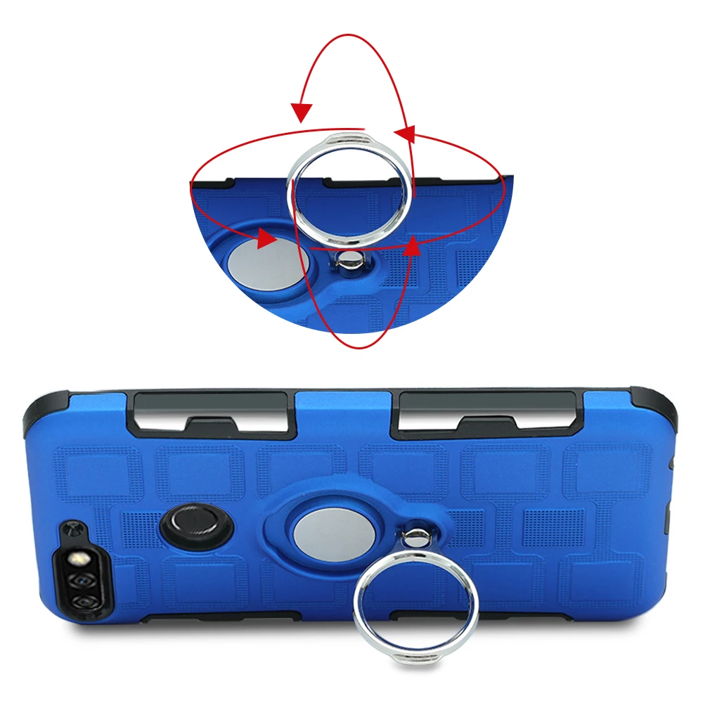 Honor 7C 7A Pro AUM L29 DUA L22 ударопрочный пояс с зажимом чехол для honor 20s 7a 7c pro LND держатель