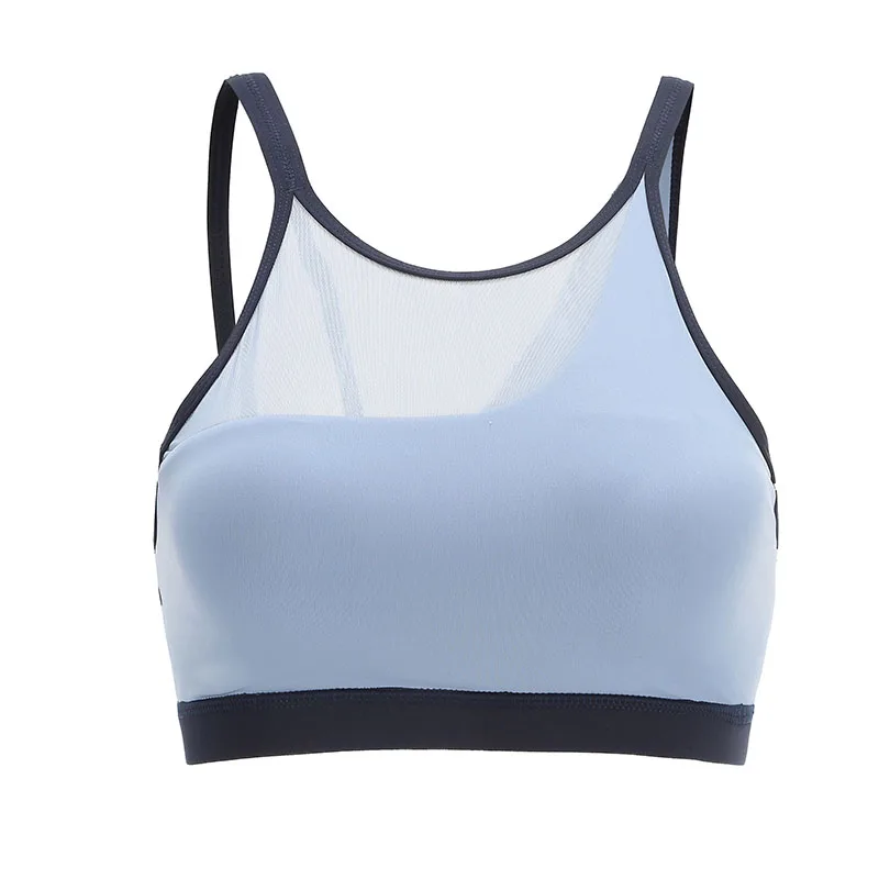 Сексуальный бюстгальтер с открытой спиной для фитнеса женский йоги дышащий
