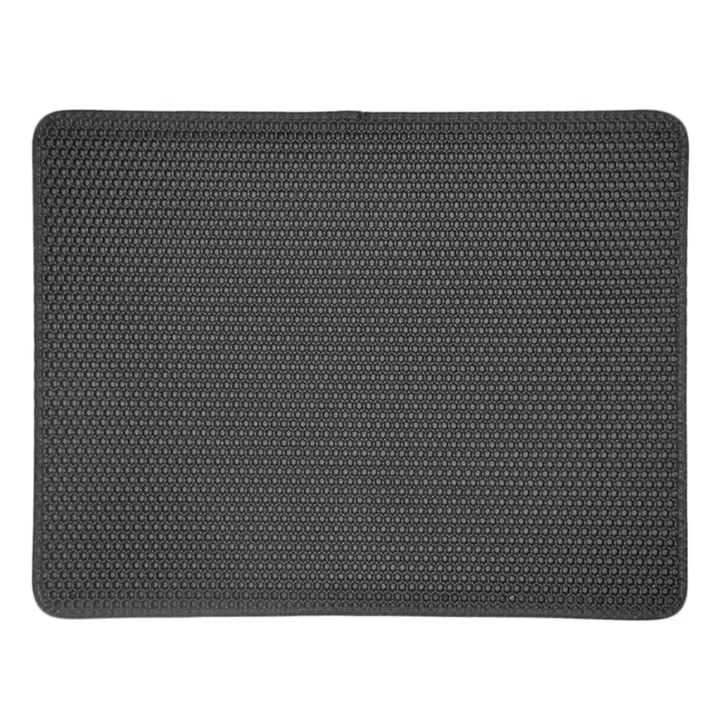 

Cat litter Mat Double Layer Pad Large Flexible Trapping Sifting Premium Clean LX9C