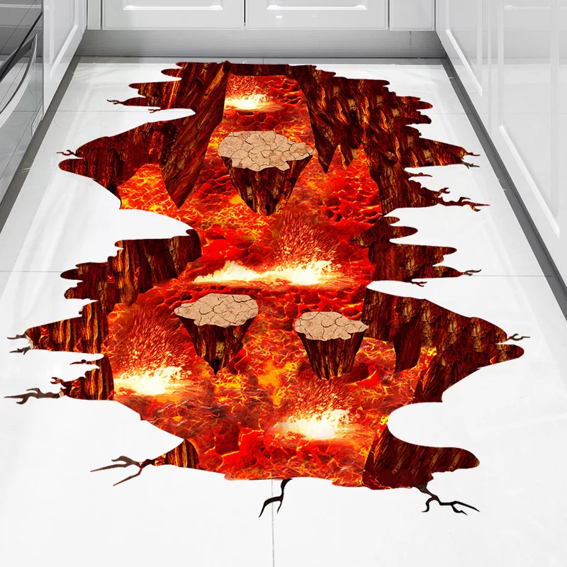 3D трехмерный моделирование кирпичная стена наклейки общежитие для пола в