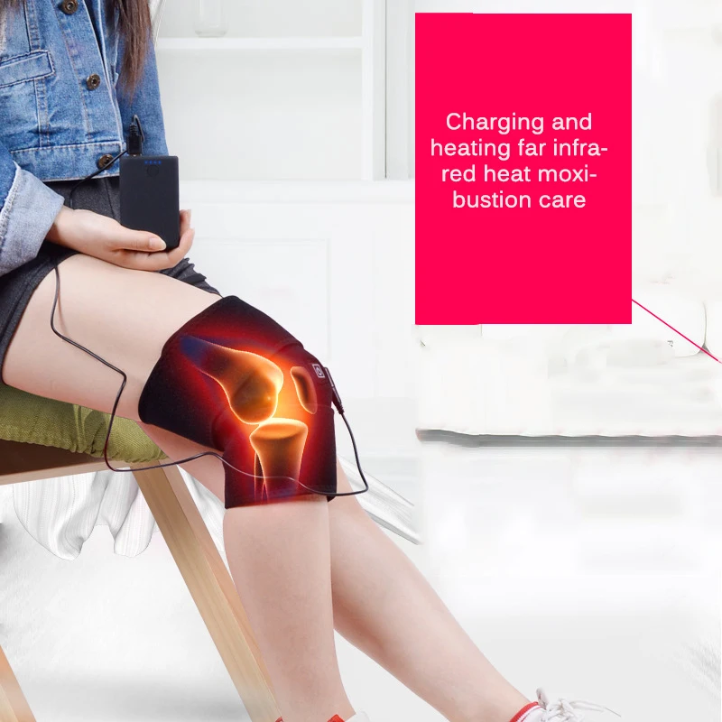 Инфракрасная нагретая коленная Скоба наколенник с электрическим подогревом