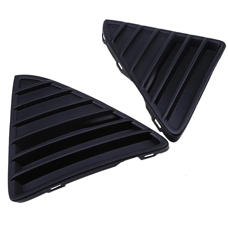 1 пара передний бампер для автомобиля Нижняя угловая Решетка Вентиляционная