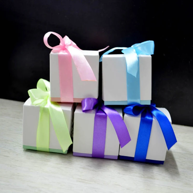 50 шт./лот коробка для конфет с отверстиями подарочные коробки детской коляски