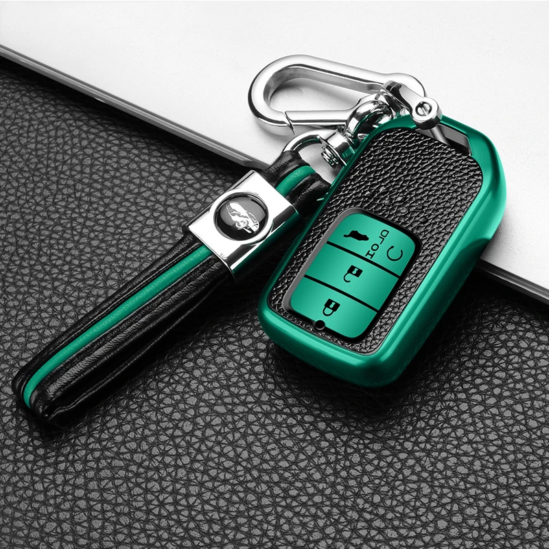 

SOFT TPU Car Key Case Cover For Honda HRV CRV Civic Crider Vezel Spirior Odyssey Jazz Freed Jade Civic Fit City Accord Cxv Pilot