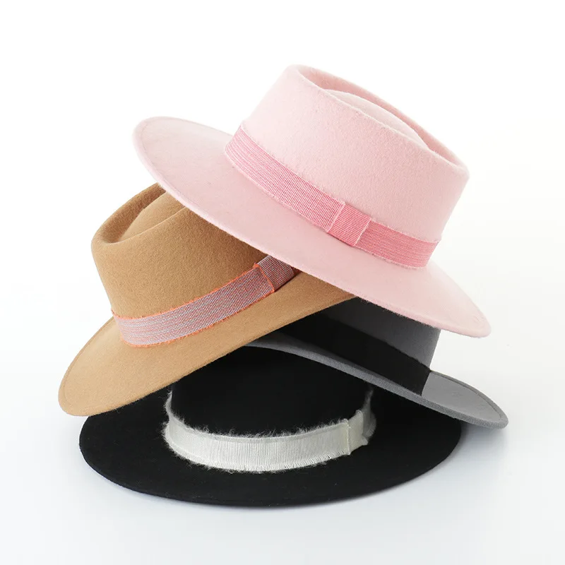 

Fibonacci Wool Fedora Hats For Women Men Felt Pork Pie Pink Hat Winter Wide Brim Fedoras Fashion Casual Black Chapeu Trilby Cap