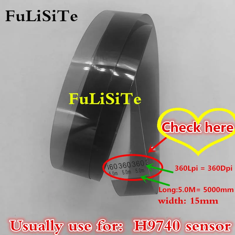 Растровая полоса кодера 360dpi для Konica KM 512i печатающая головка 360lpi пленка H9740