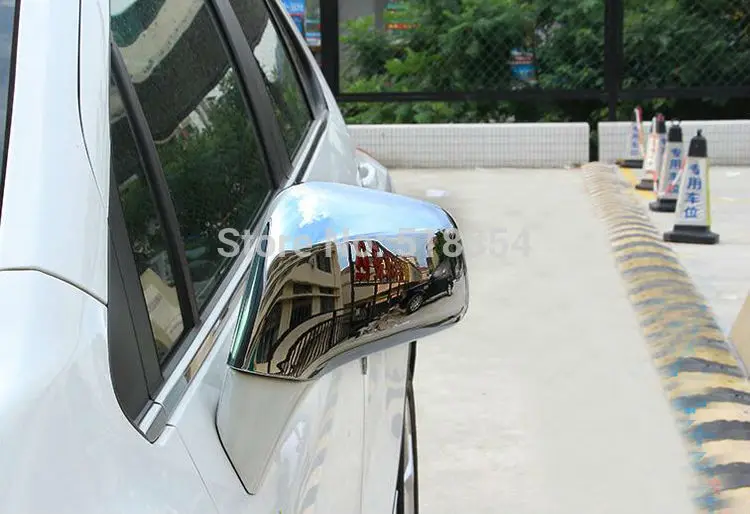 Для 2013 2014 2015 2016 CHEVROLET TRAX TRACKER хром крышка зеркала боковой двери отделка Накладка