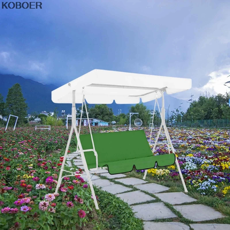 

Heavy Duty Waterproof Swing Seat Cover Garden Patio Dustproof UV-resistant Swing Canopy Seat Cover Swing Seat Cover Universal