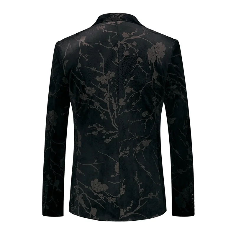 Мужские костюмы в китайском стиле yunклос цветком сливы из 3 предметов мужские