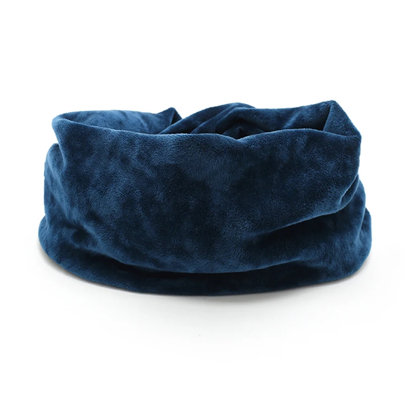 Модный однотонный бархатный шейный платок F &amp U волшебный теплый для женщин и