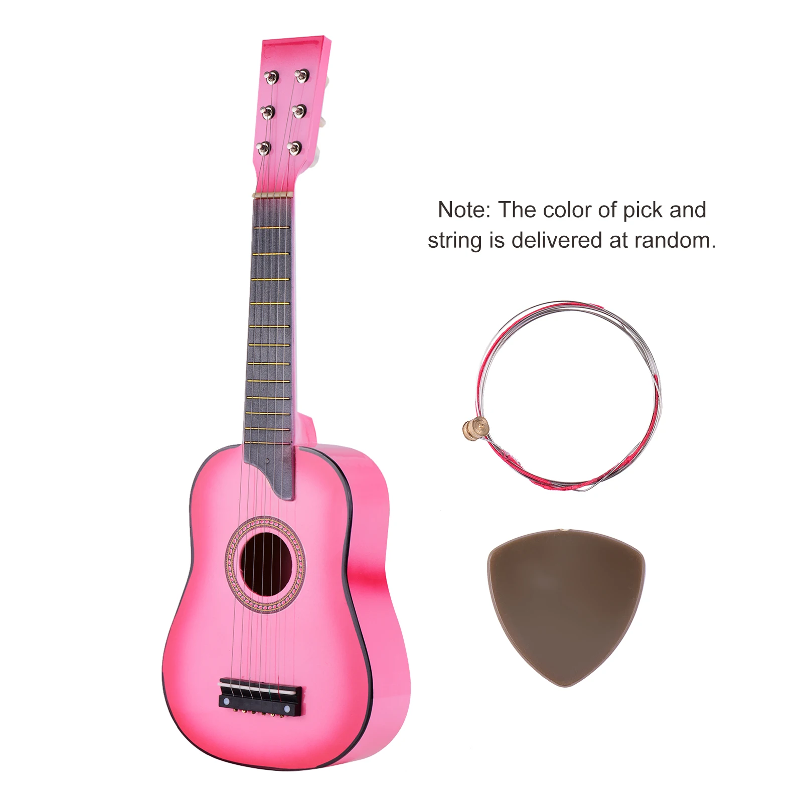 25 дюймовые детская игрушечная гитара 6 ой Гитара Игрушка музыкальный инструмент