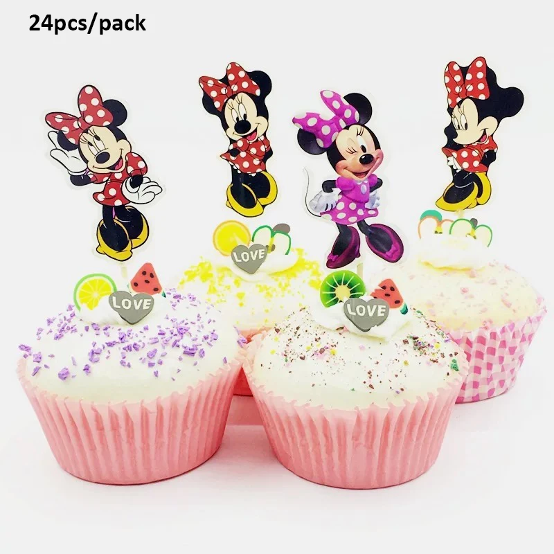 Disney-Decoración de cumpleaños de Mickey Mouse para fiestas, suministros de decoración para...