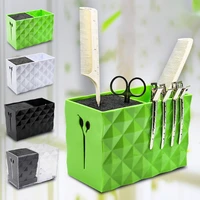 hairdressing tools holder barber shop scissors holders stand storage box hair clips combs scissors rack organizer accessories