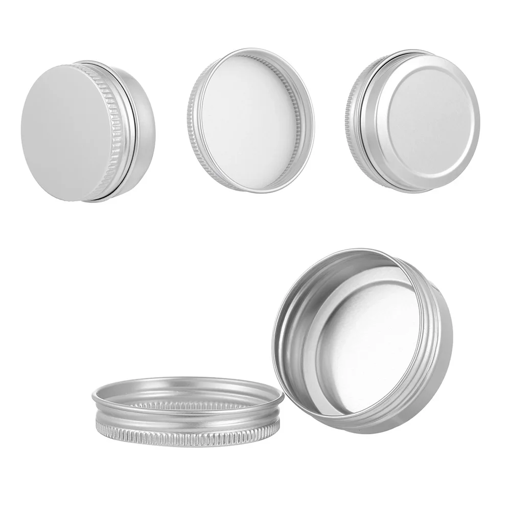 Aluminium Bottles Sample Canisters Cap Makeup Oil Wax Box Reusable Packaging Can Tin Container Cosmetic Pot Jar Upper Screw | Красота и
