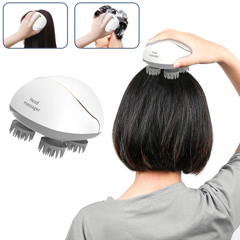 Массажер для головы ухода за волосами снятия стресса акупунктуры спа лечения