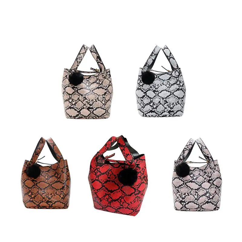 

Fashion Women Snakeskin Clutch Bag Retro Evening Bag Handbag Purse Shoulder Crossbody Bag