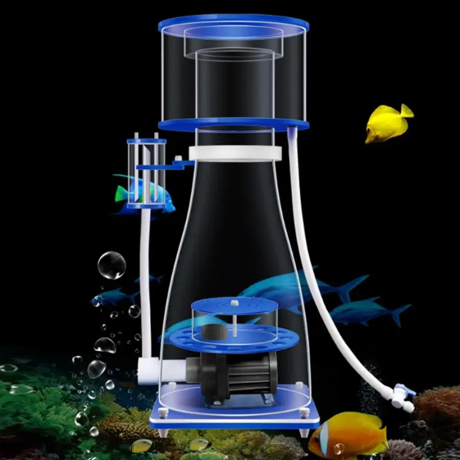 12W Sea Water Tank Protein Separator Resolver Automatic Explosion-proof Filter for Marine Fish | Дом и сад