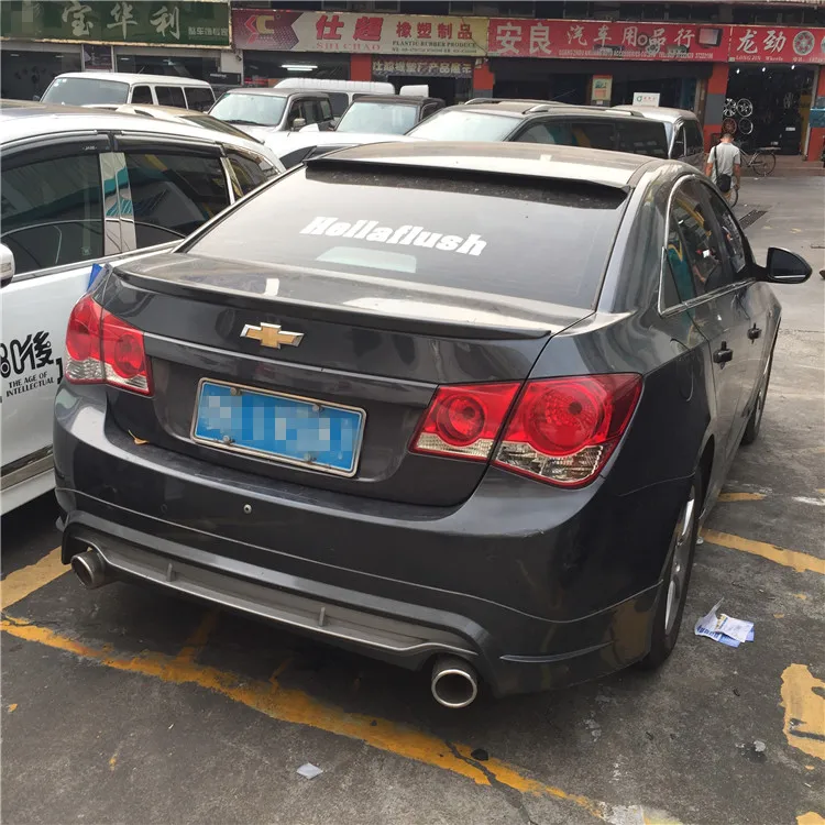 Спойлер на крышу для Cruze 2009 2014 Chevrolet YDAJK спойлер из АБС пластика цвет заднего крыла