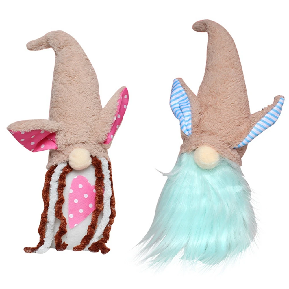 

Cartoon Faceless Doll Figurine Desktop Decoration Gnome Easter Collectible Figurine Cute Mini Dwarf Home Doll Decor Supplies