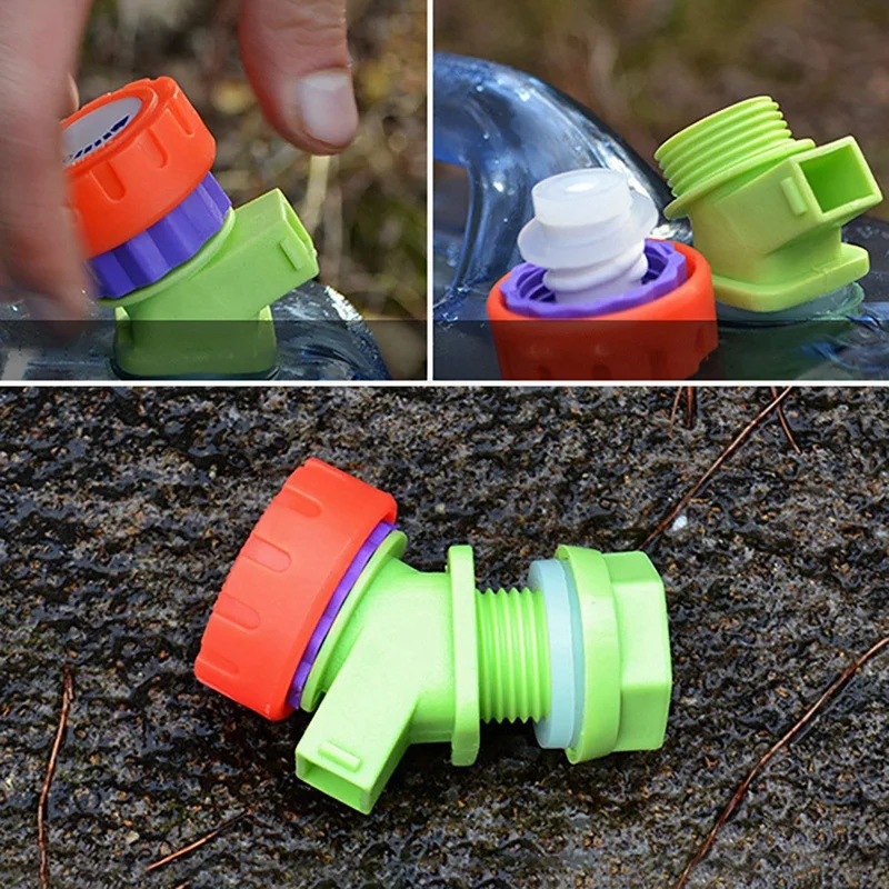 

22L Car Water Storage Bucket Portable Water Container Outdoor Large Capacity Water Bottle with Faucet Camping