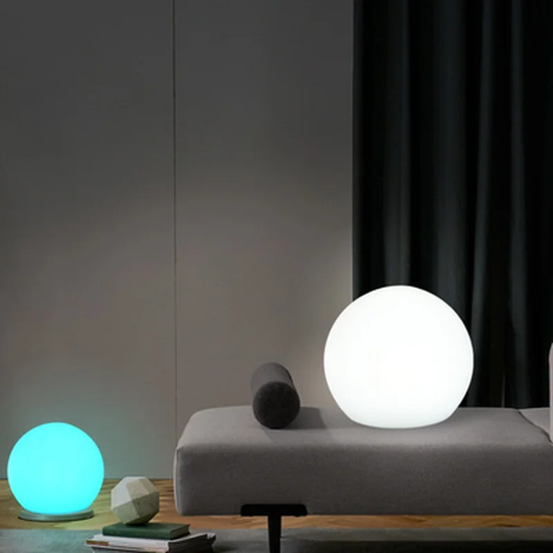 Нордический шар стеклянный пол современный простой Декор для дома светильник