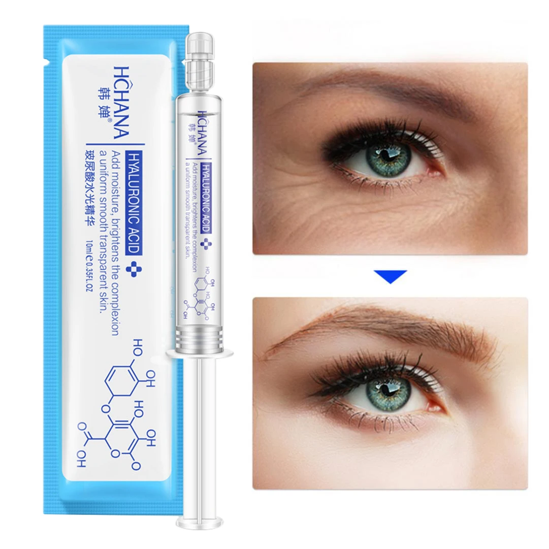 10ml Hyaluronic Acid Face Serum Deep Moisturizing Anti-Wrinkle Anti Aging Collagen Essence Whitening Remove Acne Skin Care TSLM1