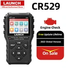 LAUNCH Creader 529 CR529 OBD2 сканер автомобильный диагностический инструмент OBDII считыватель кодов код ошибки считывание OBD сканирования