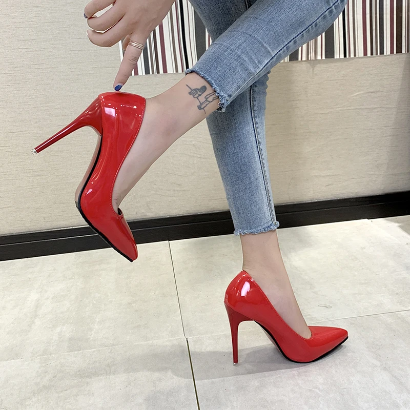 Женские свадебные туфли-лодочки цвета слоновой кости на высоком каблуке 9 см |