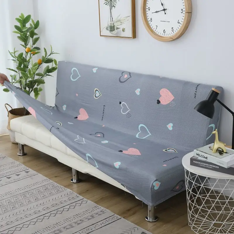 

Новинка 2021, чехол для дивана, Универсальный складной чехол без подлокотников, растягивающийся чехол, все включено, эластичный чехол для див...