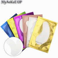 high quality 50pairs women lint free under eyes pads patches eyelash extension tips sticker wraps make up tool eyelashes patches