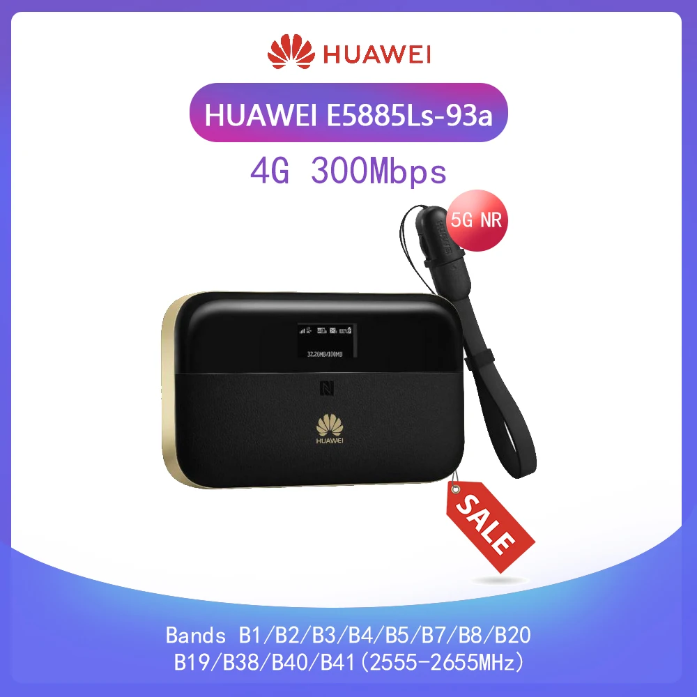 Оригинальный роутер huawei 4g rj45 cat6 300 Мбит/с Wi Fi точка доступа карман sim карта Ethernet 6400
