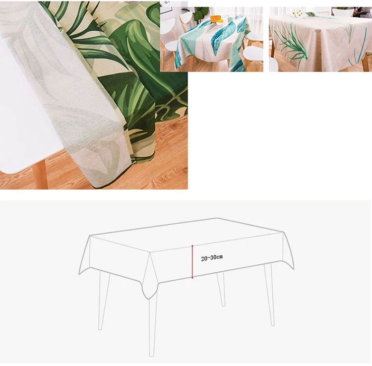 Рождественская Декоративная скатерть геометрическая решетка Санты лося льняная