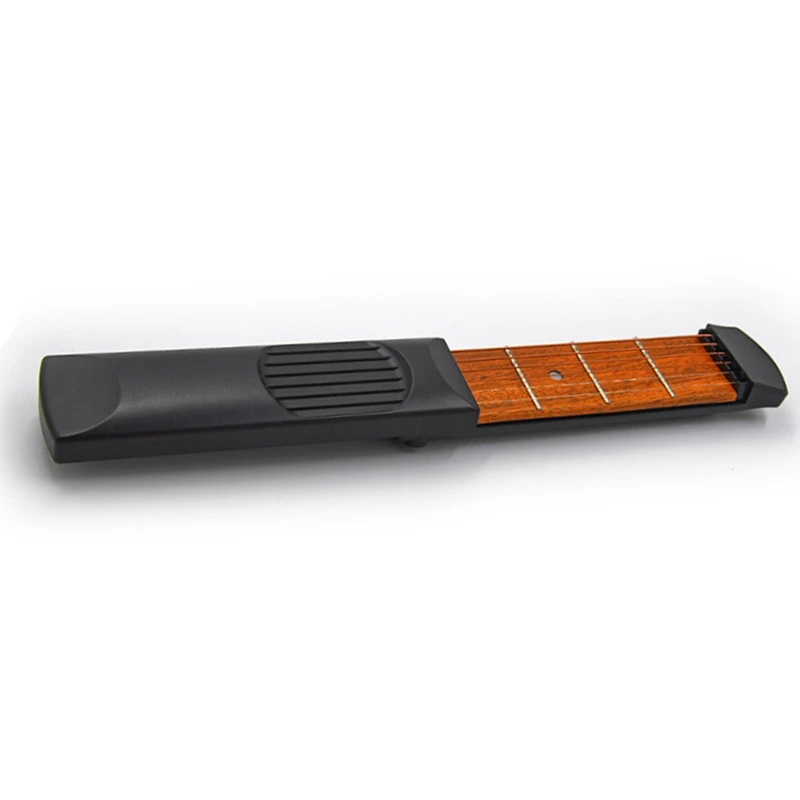 

Pocket Guitar Chord Practice Tool, Portable Guitar Neck for Trainer Beginner,6 String Fingerboard