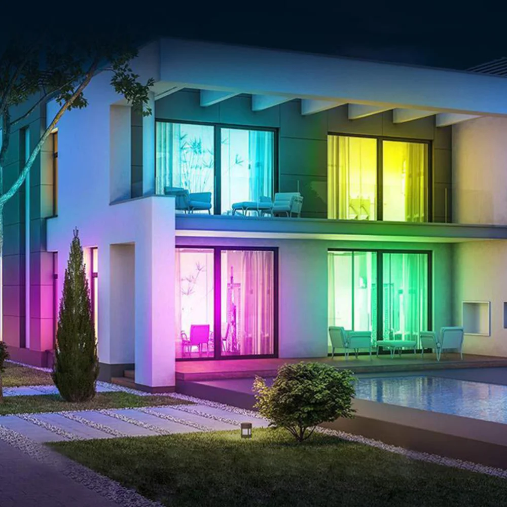 

1 Set RGB Light Strip 150-LED Remote Controlled Epoxy Light Strip TV AU Plug