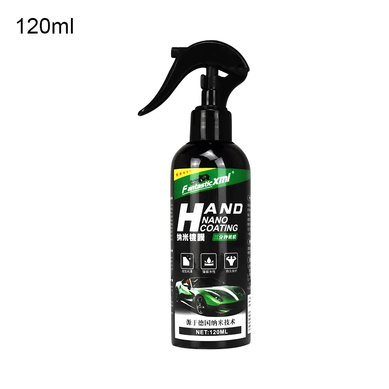 500ml Nano Ceramic Car Coating Products Liquid Spray Polish Wax Film Paint Care Protector Kit Car Detailing  300ml 120ml 100ml
