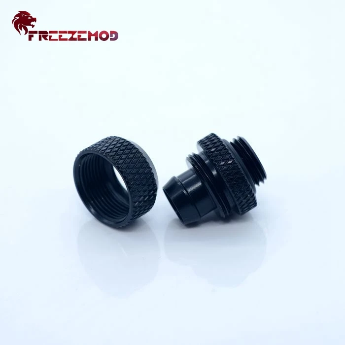 FREEZEMOD водяная арматура для систем охлаждения G1/4 ''внешняя резьба для 9,5X12,7 мм Мягкая трубка водяного охлаждения компьютера. HRGKN-B38