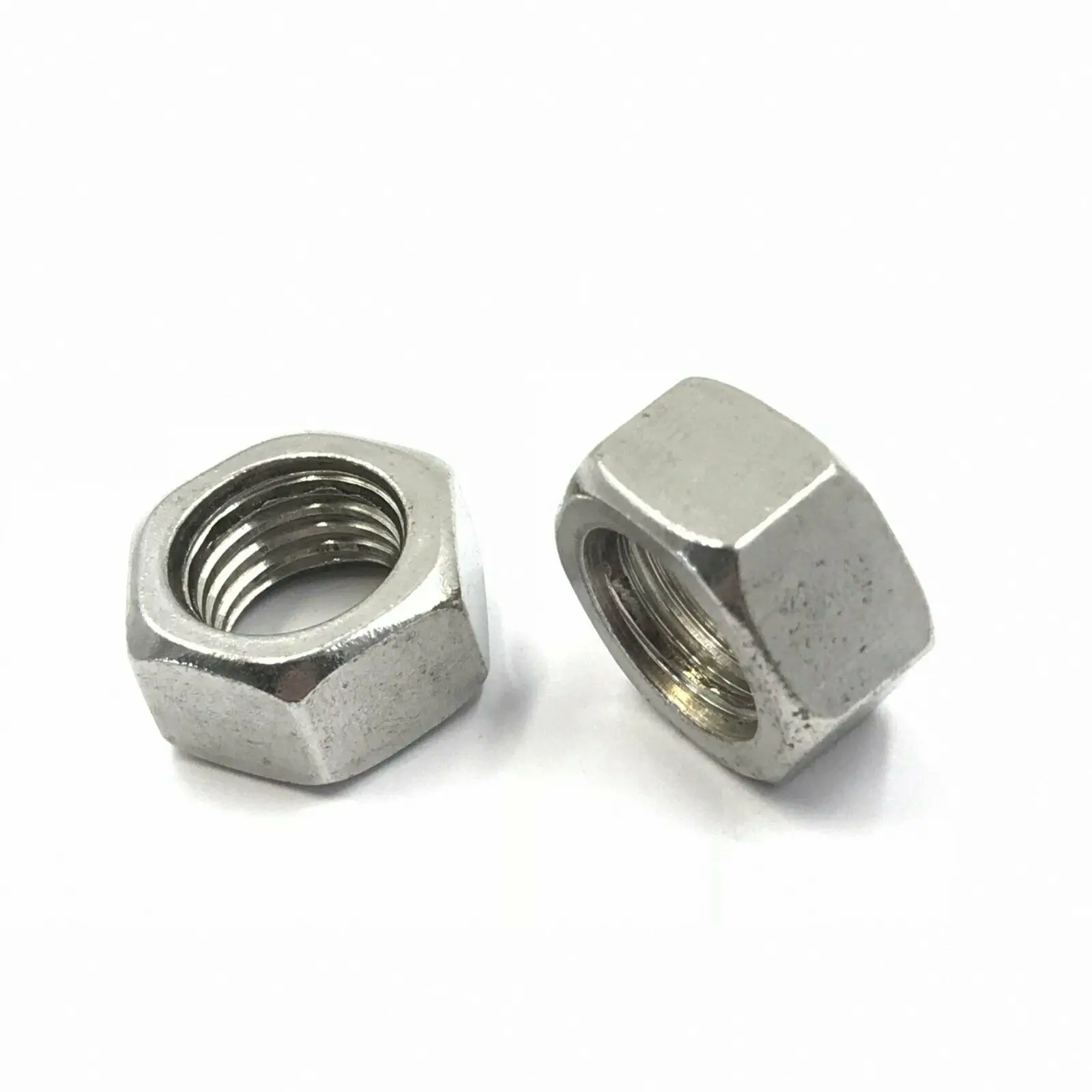

12Pcs M5 x 0.8 Stainless Steel Hex Nut Right Hand Thread [C1]
