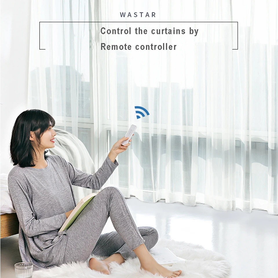 Мотор для штор Tuya Smart Life Wi-Fi голосовое управление | Строительство и ремонт