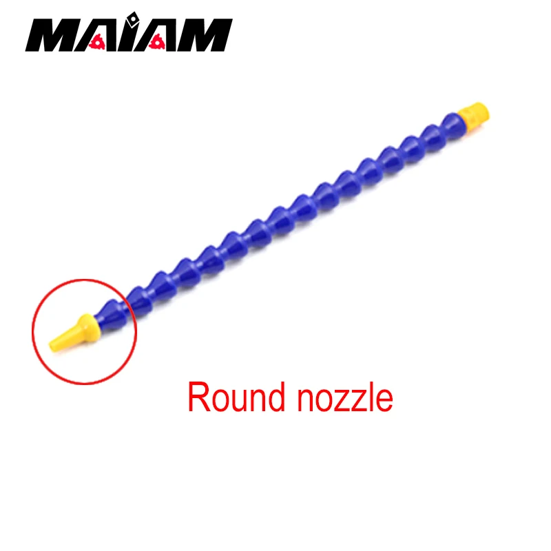 Круглая насадка 300 мм, 400 мм, 500 мм, плоская насадка, Y-образная труба, пластиковые гибкие трубы для водяной и масляной жидкости, трубы охлаждающей жидкости 1/4 3/8 1/2 PT