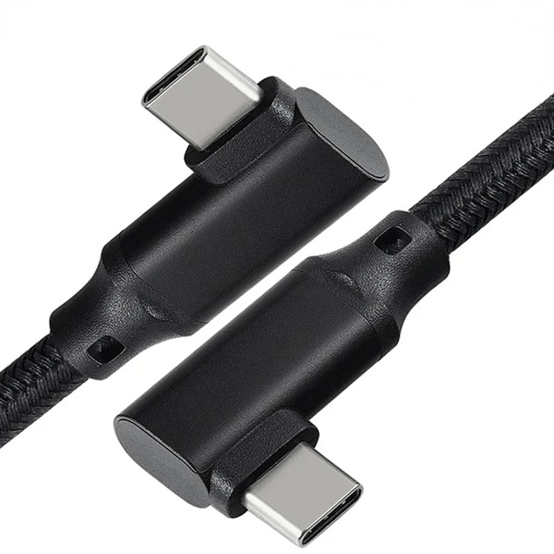 USB-кабель с разъемом типа C 100 Вт 90 градусов 10 Гбит/с | Электроника