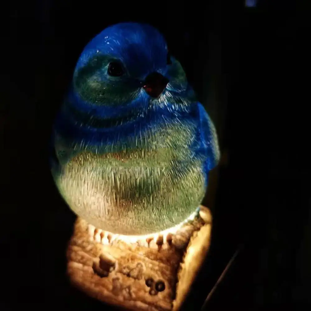 

Solar Thrush Bird Plug-in Light LED Waterproof Garden Courtyard Ornaments Landscape Decoration Pathway Outdoor Road Lamp La G9E9