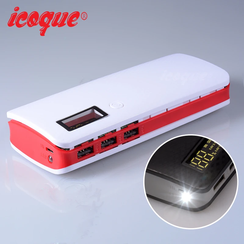 Чехол для зарядного устройства 3 USB 18650 10000 мАч (без аккумулятора) чехол телефона DIY