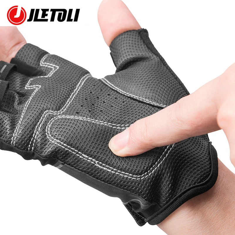 Перчатки JLETOLI для горного велосипеда с полупальцами велосипедные перчатки