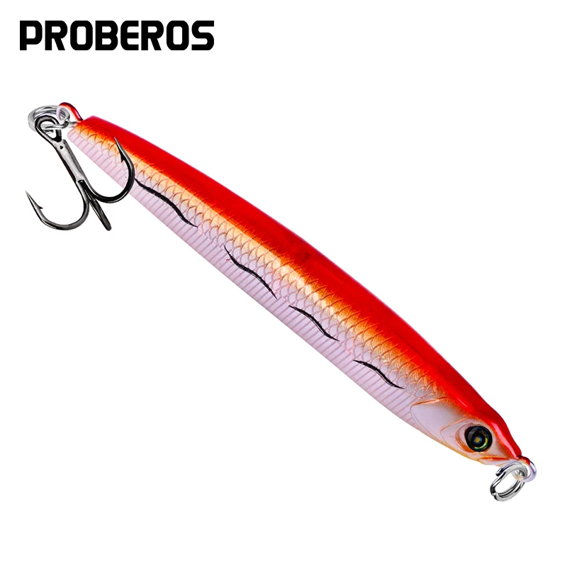 PROBEROS VIB карандаш рыболовные приманки 7 65 см 8 11 г Дайвинг Sea искусственный воблер