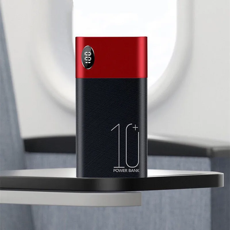 hot 80000mah power bank digital display portable mobile phone charger fast charging external battery for xiaomi iphone samsung free global shipping