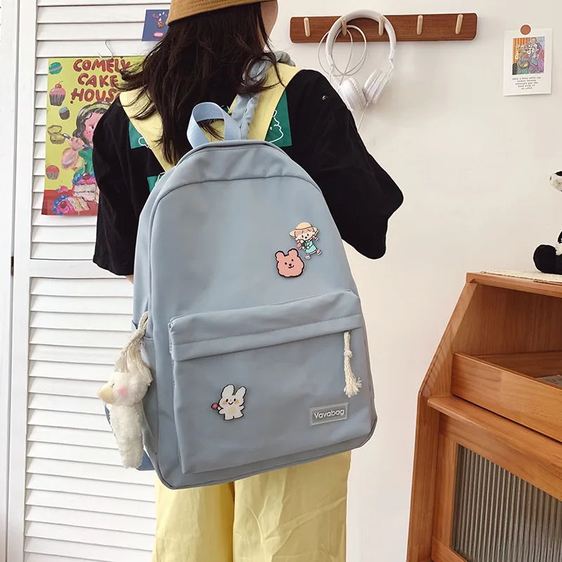 

Модные женские рюкзаки, Холщовый женский дорожный рюкзак, сумка на плечо, новая школьная сумка для девочек-подростков 2021, сумка для книг, рюк...