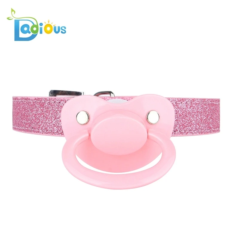 ABDL взрослые соски БДСМ Связывание PU пояс силиконовый рот мяч Секс игрушки для