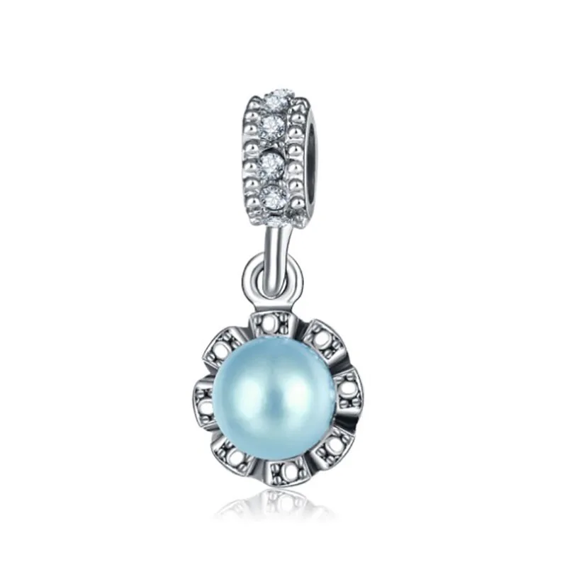 Fit Pandora браслет ЭВЕРЛАСТ Подвески принцесса Bijoux серебряные духи Mujer Originales